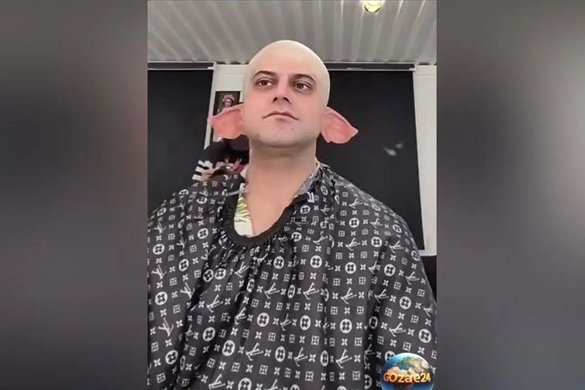 نگاهی به مراحل گریم و آمادگی روزبه حصاری برای اجرای فینال کارناوال رامبد جوان + ویدیو