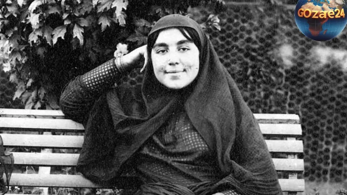 تصویر نادر و متفاوت از فخرالتاج معیری، نوۀ ناصرالدین‌شاه، در حال تهیه ترشی در سن 40 سالگی