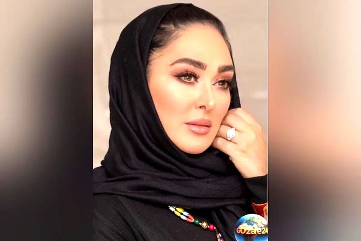 الهام حمیدی با سلفی لاکچری در کنار ماشین لوکس خود در اینستاگرام!