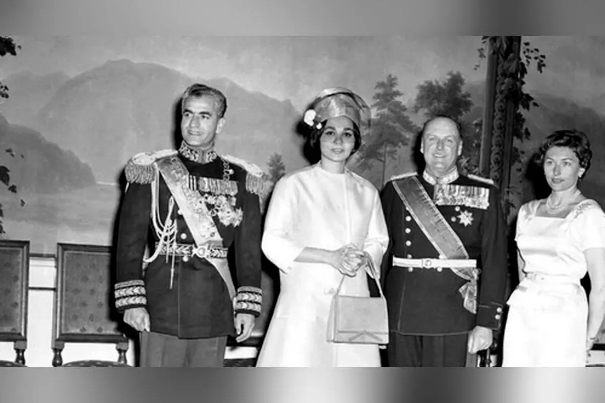 تصاویر نادر و دیدنی از سفر تاریخی محمدرضا پهلوی و فرح دیبا به نروژ در سال ۱۳۴۰