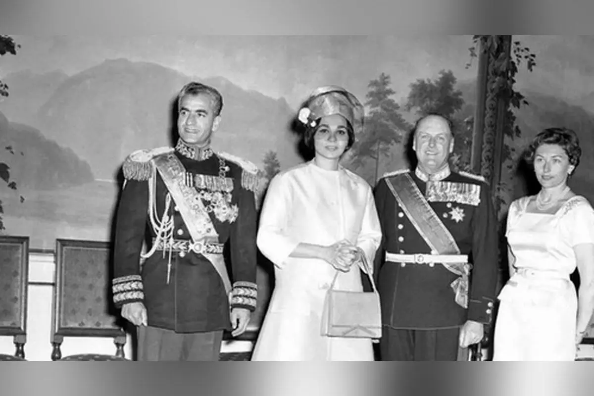 تصاویر نادر و دیدنی از سفر تاریخی محمدرضا پهلوی و فرح دیبا به نروژ در سال ۱۳۴۰