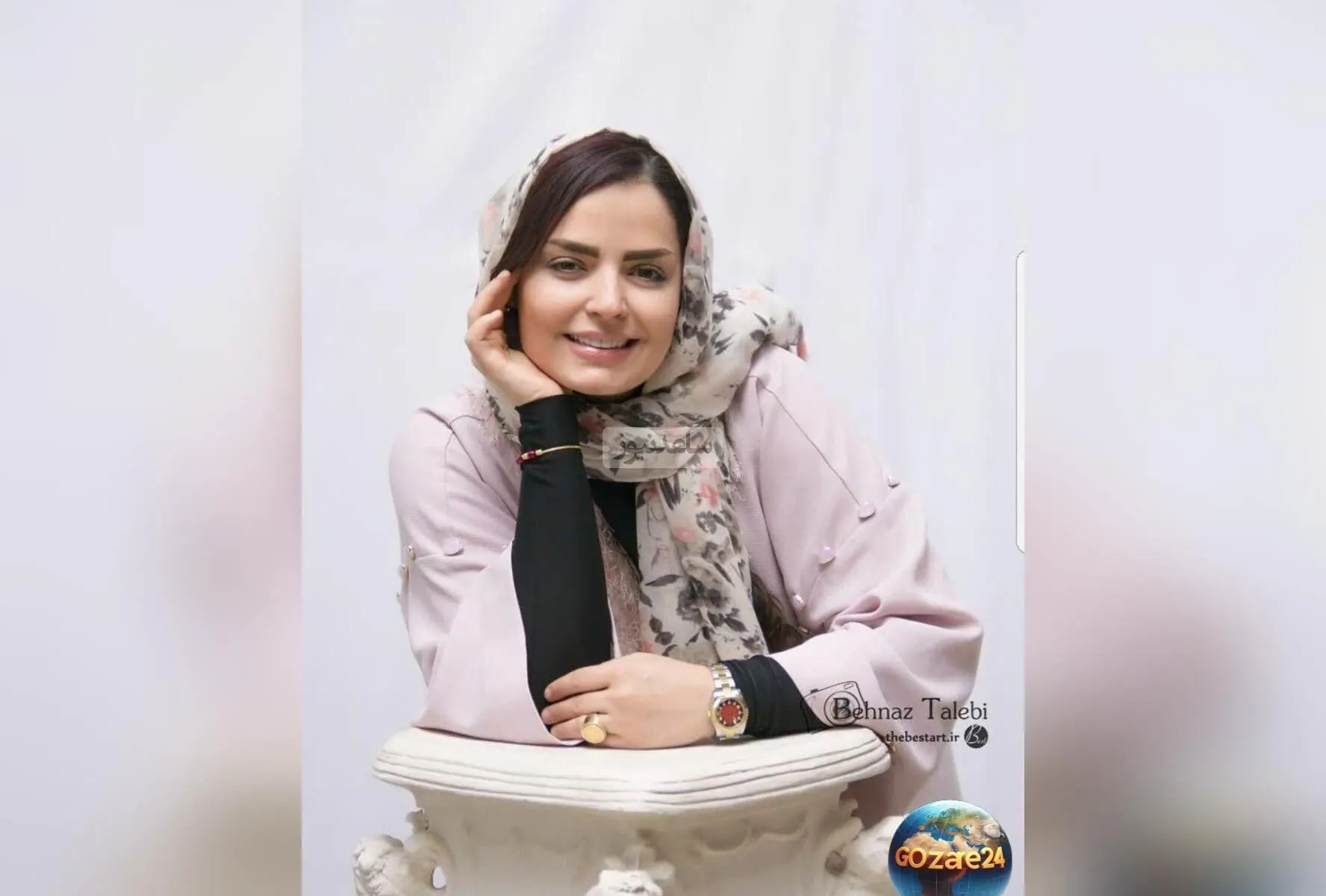 استایل لوکس و قرمز جذاب سپیده خداوردی؛ ست کیف و کفش برندی که هوش از سر می‌برد!