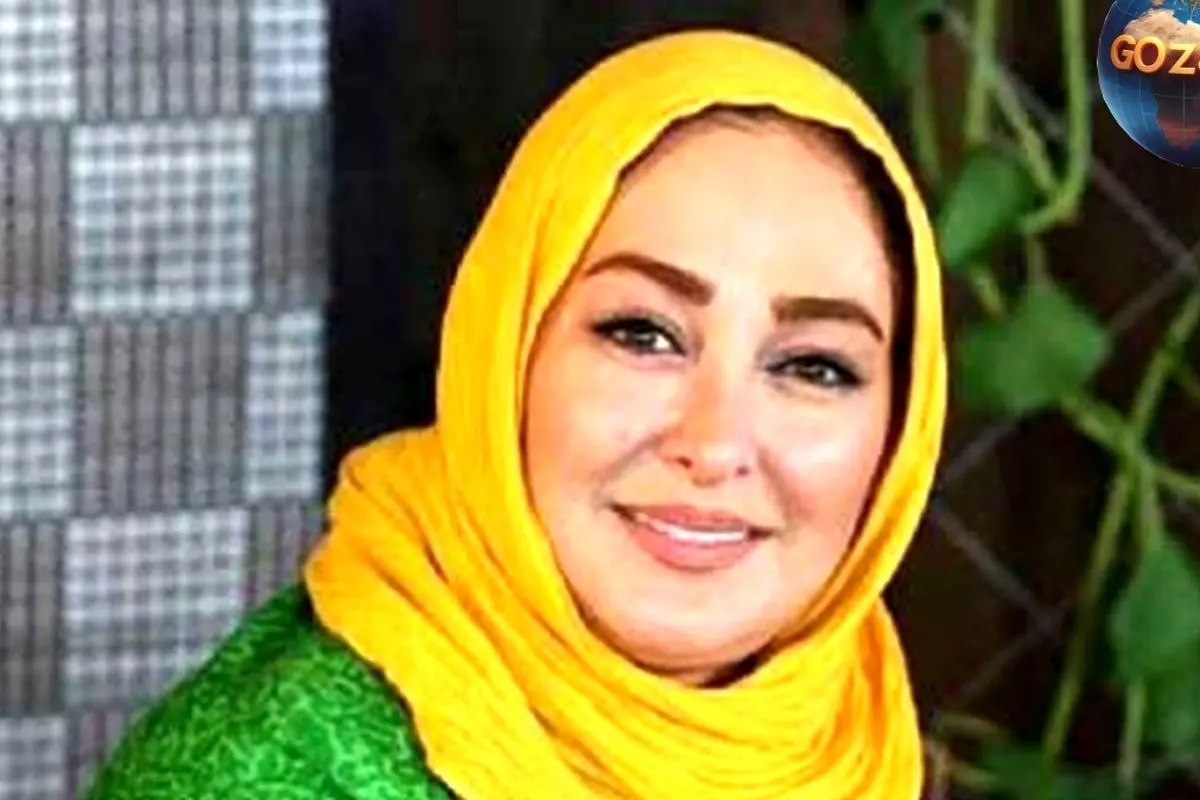 استایل متفاوت و جذاب الهام حمیدی با ست سفید و مشکی در روزهای سرد زمستانی