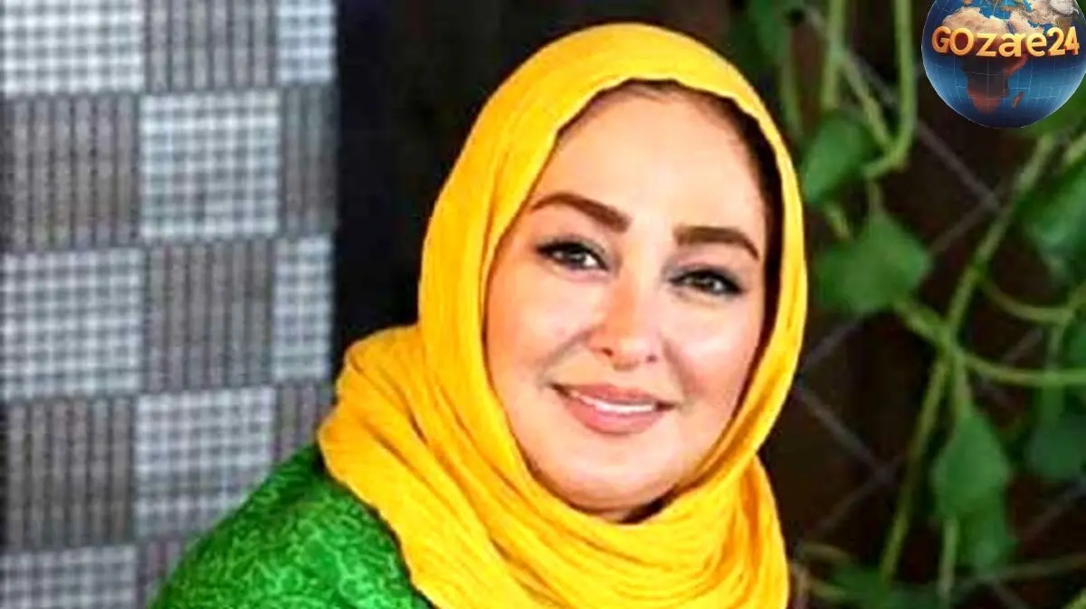 استایل متفاوت و جذاب الهام حمیدی با ست سفید و مشکی در روزهای سرد زمستانی