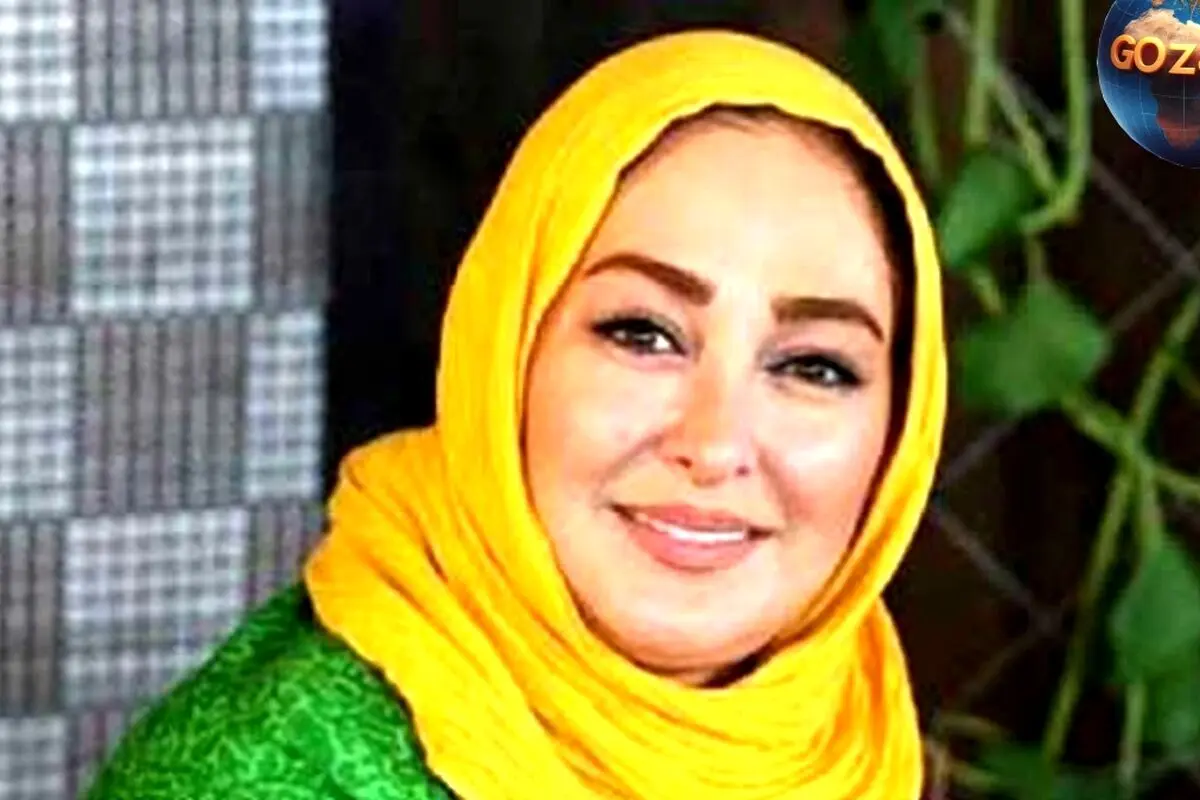 استایل متفاوت و جذاب الهام حمیدی با ست سفید و مشکی در روزهای سرد زمستانی