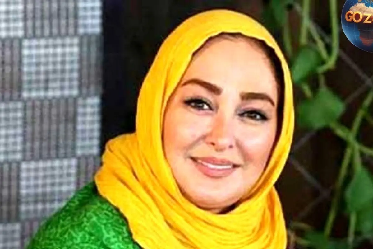 استایل متفاوت و جذاب الهام حمیدی با ست سفید و مشکی در روزهای سرد زمستانی