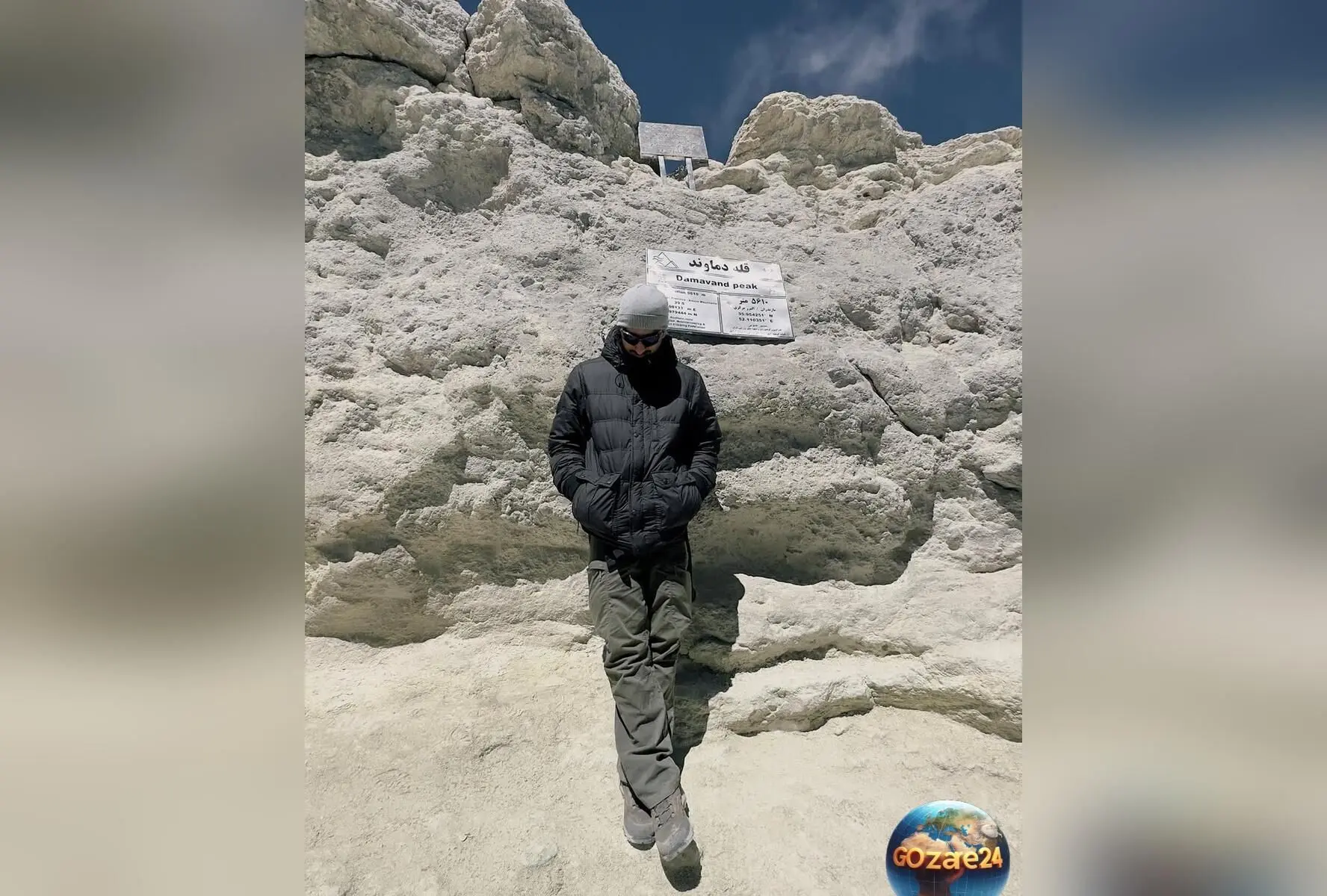 سینا ساعی پس از فتح قله دماوند در برنامه کارناوال رامبد جوان: جوونای ایرانی به هر هدفی می‌رسن!