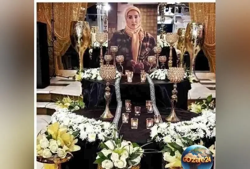 تصاویر زیبا از سینی‌های خرما و حلوای هنرمندان پیشکسوت ایرانی در مراسم ترحیم + طراحی شیک میز عزاداری