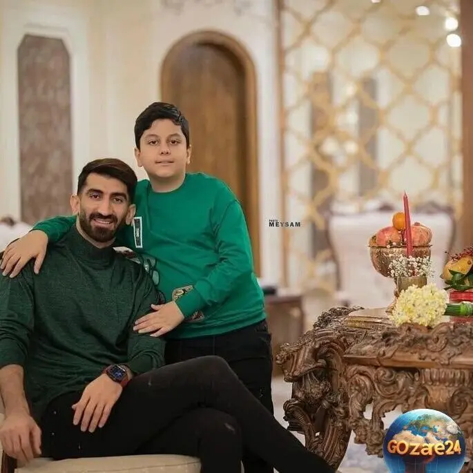کیک تولد سه‌طبقه و مجلل پسر علیرضا بیرانوند با تم فوتبالی؛ خلاقیت اوستا قنّاد تهرونی، تصویری دیدنی