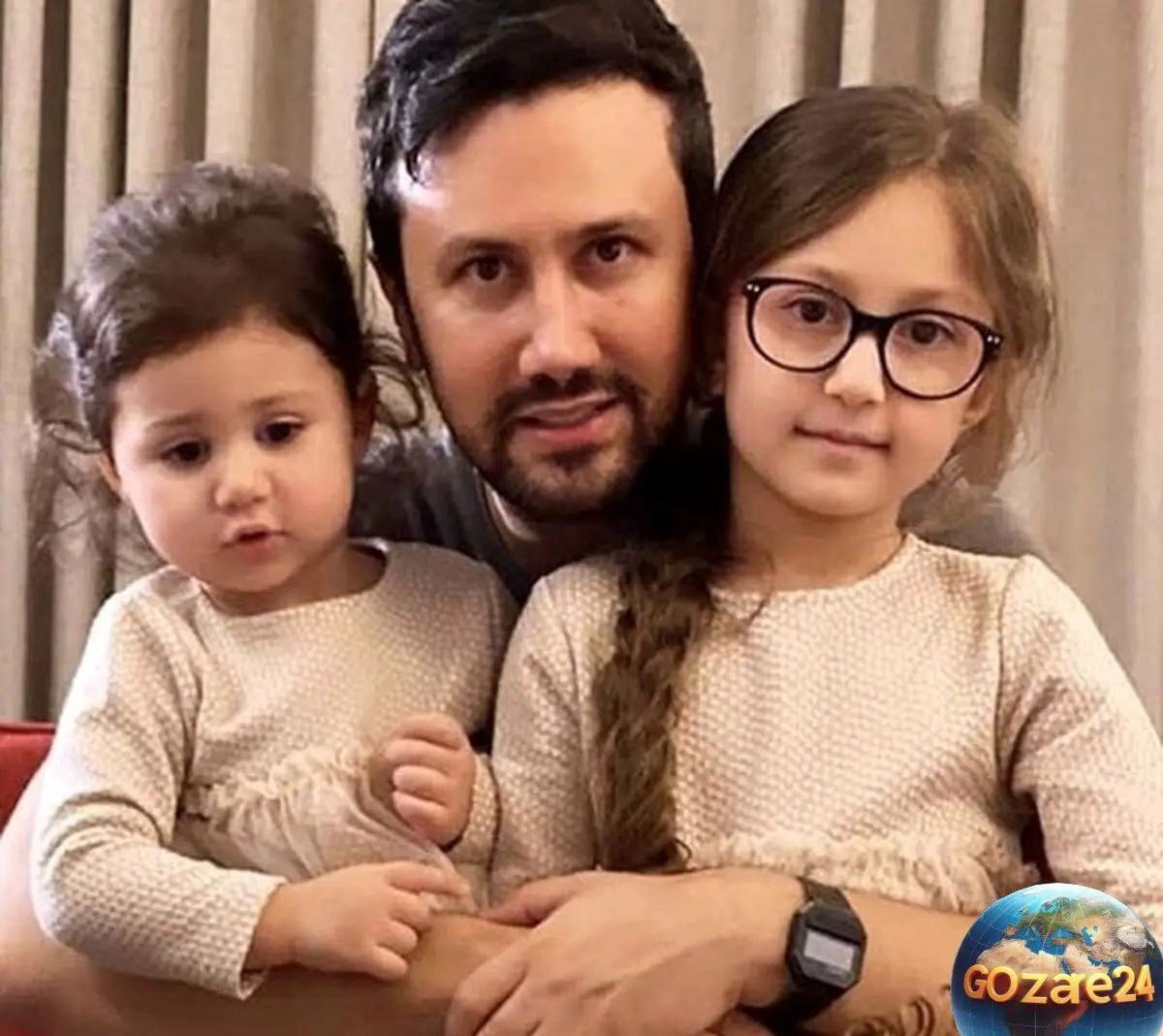 ژست بامزه و مشتی نبات استخری وقتی باباش می‌خواهد ازش عکس بگیرد + واکنش‌های جالب