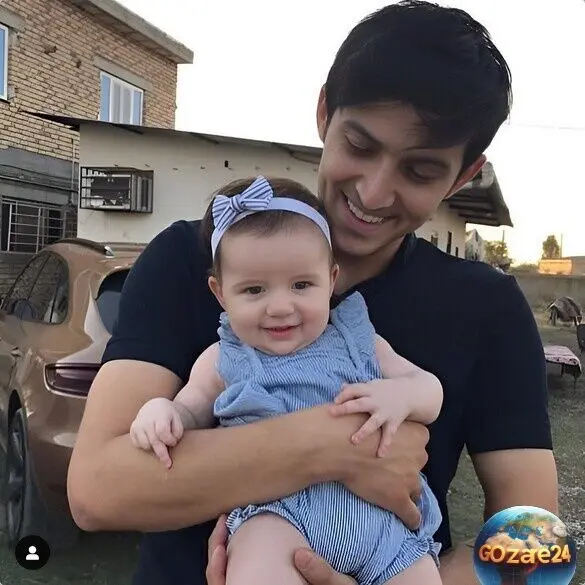 جشن تولد دختر سردار آزمون با کیک دوطبقه، مافین‌های صورتی و بادکنک‌های کیوت به سبک خارجی‌ها + عکس