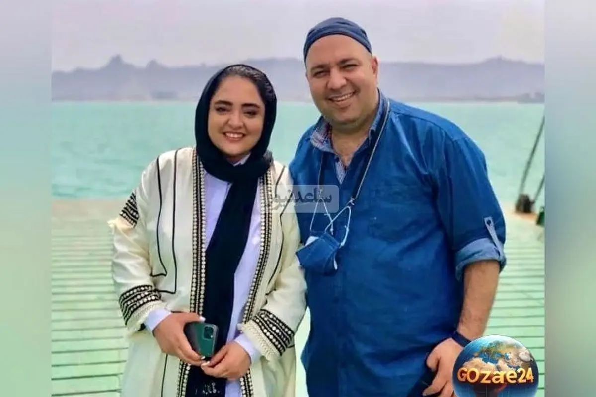 طراحی داخلی خانه نرگس محمدی و علی اوجی با دکوراسیون ساده و شیک + عکس رنگ مبل و کوسنهای زیبا