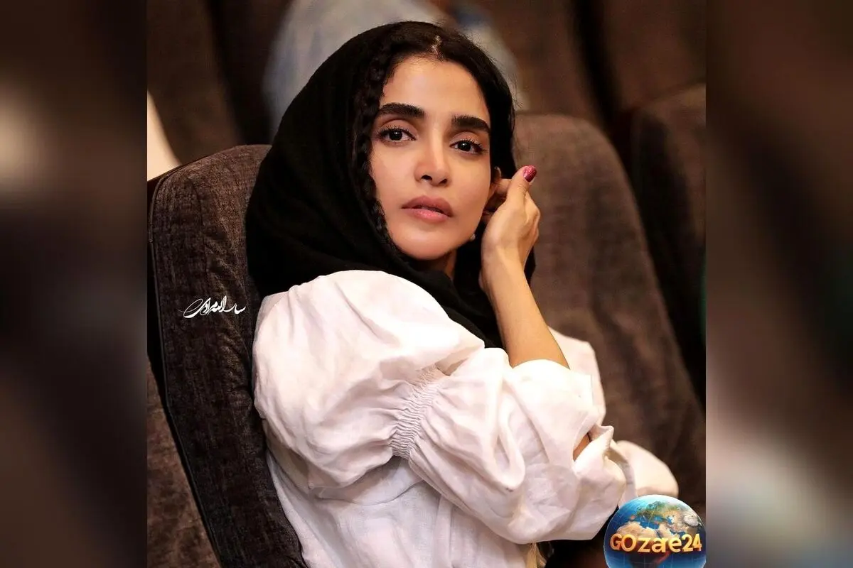 گریم الهه حصاری به سبک فریدا کالو؛ عکس جالب و دیدنی از بازیگر محبوب در پشت‌صحنه فیلم «فسیل»