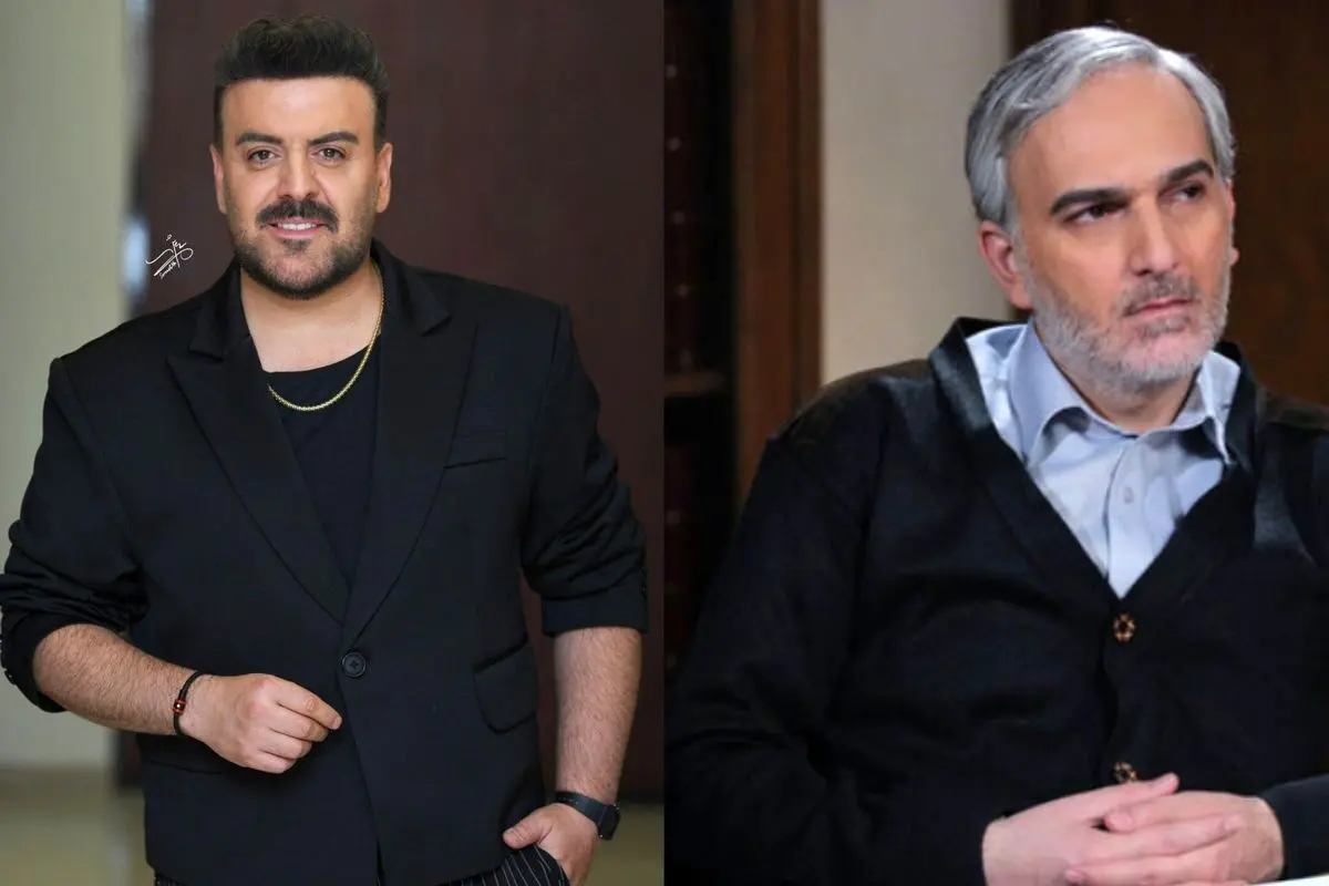تصاویر نوستالژیک بیژن بنفشه‌خواه و بهرنگ علوی در استایل دهه شصتی؛ غوغا در فضای مجازی با ظاهر مربوط به فیلم جزایر قناری