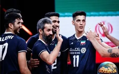 تجدید دیدار ملی‌پوشان والیبال با خانواده صابر کاظمی در زادگاهش پس از حادثه غم‌انگیز + فیلم