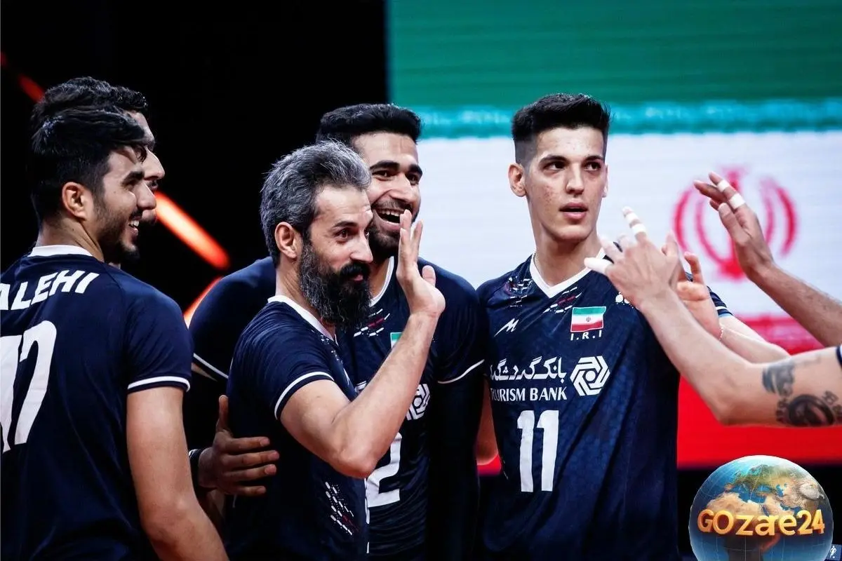 تجدید دیدار ملی‌پوشان والیبال با خانواده صابر کاظمی در زادگاهش پس از حادثه غم‌انگیز + فیلم