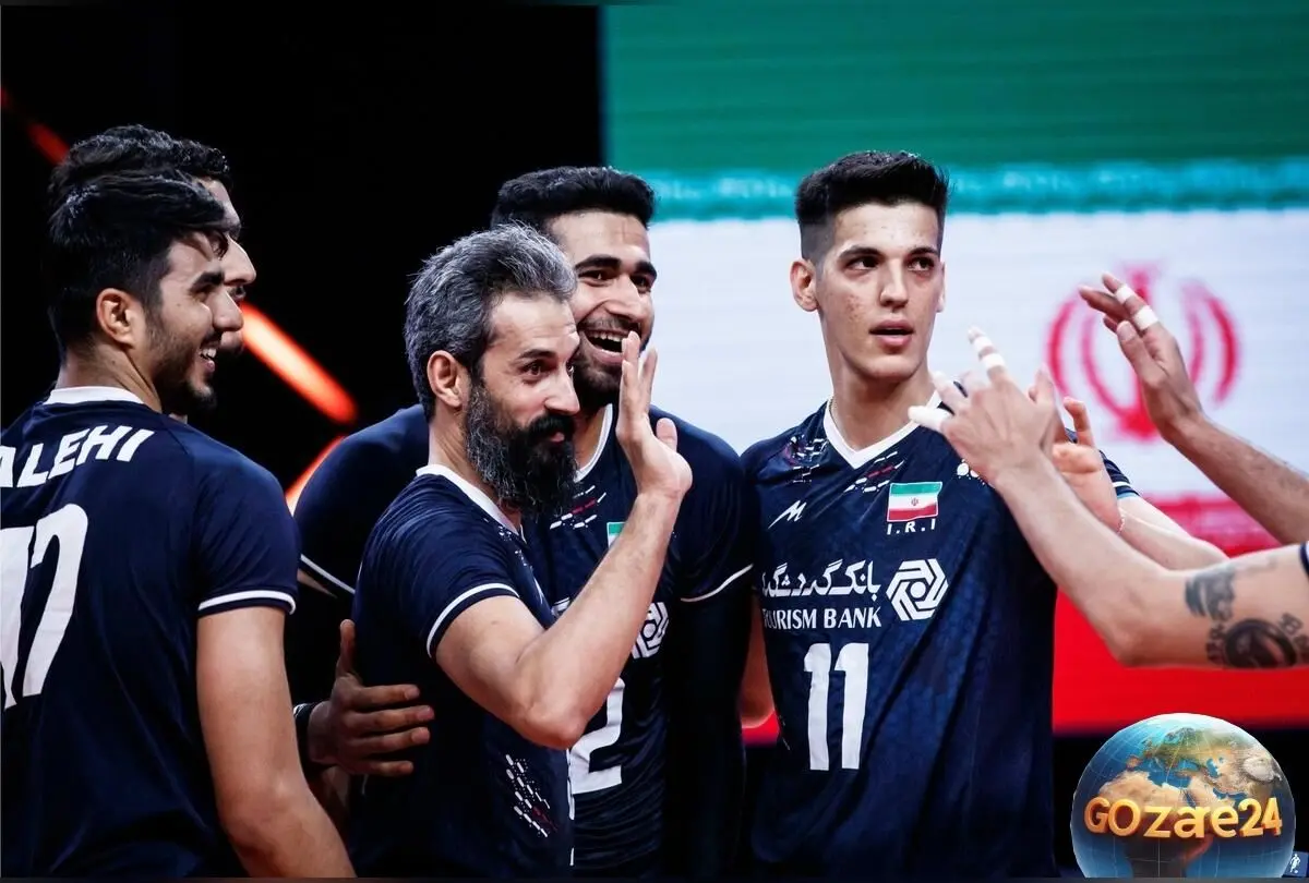 تجدید دیدار ملی‌پوشان والیبال با خانواده صابر کاظمی در زادگاهش پس از حادثه غم‌انگیز + فیلم