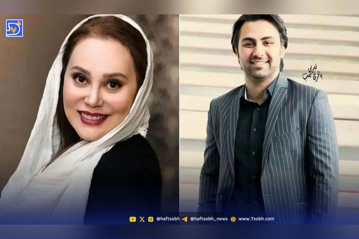 عشق پرحاشیه آرام جعفری و بابک انصاری با اختلاف سنی قابل توجه + تصاویر مراسم ازدواج