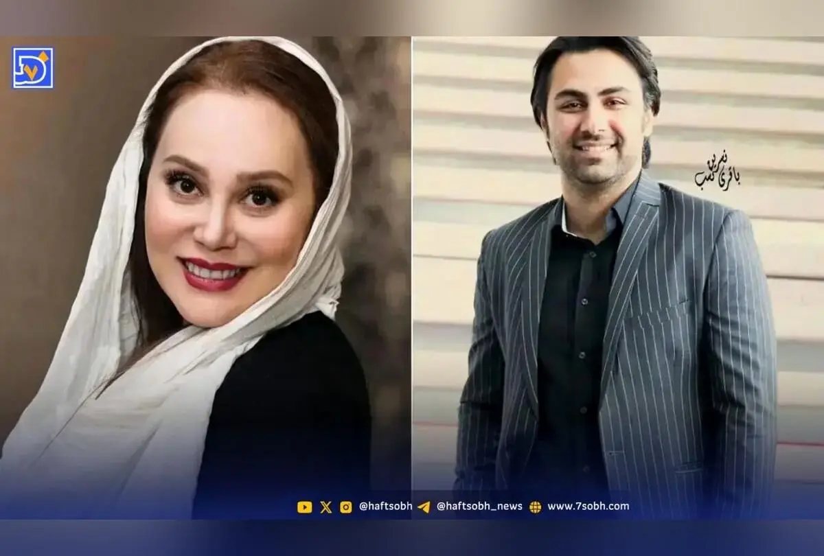 عشق پرحاشیه آرام جعفری و بابک انصاری با اختلاف سنی قابل توجه + تصاویر مراسم ازدواج