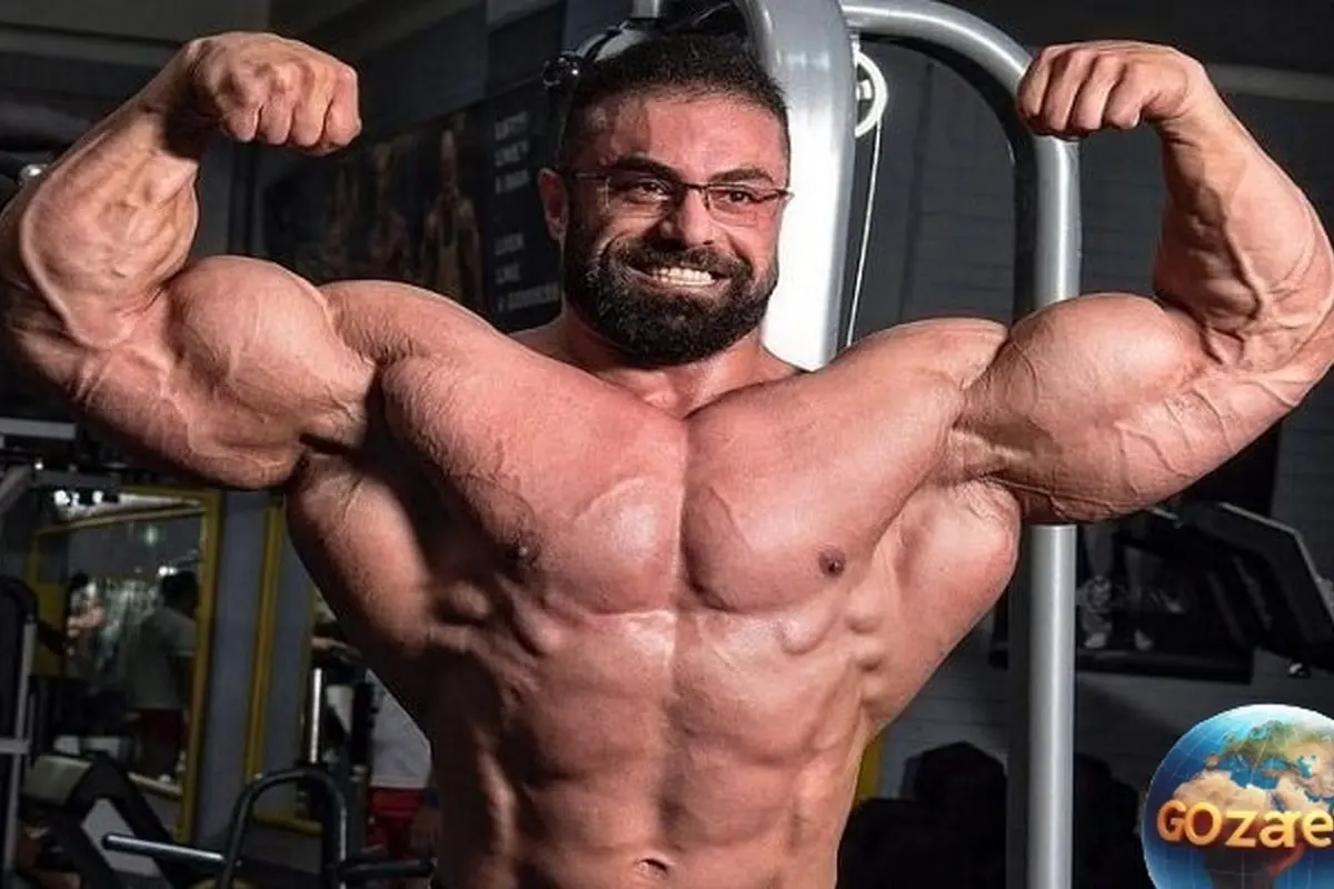 رونمایی از گردنبند سنتی بهروز تابانی در ساحل شمال + رکوردشکنی ایران در مستر المپیا 2023 و قهرمانی جهان