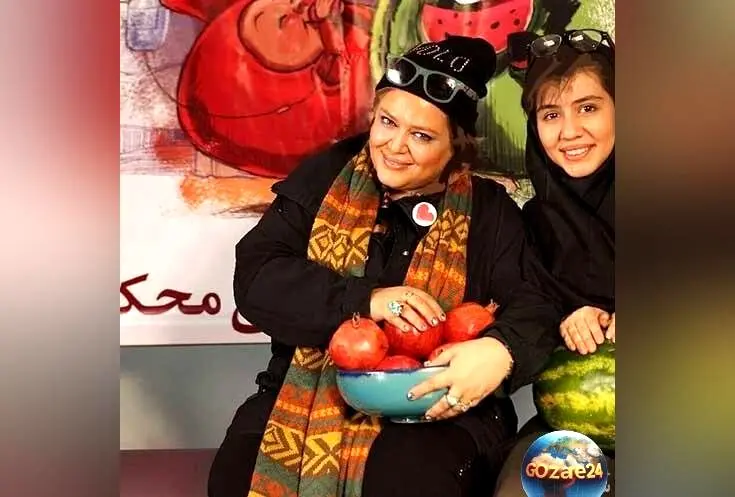 تصویر دیدنی سفره یلدا شلوغ و اصیل بهاره رهنما + عکس و داستان‌های جذاب هنری