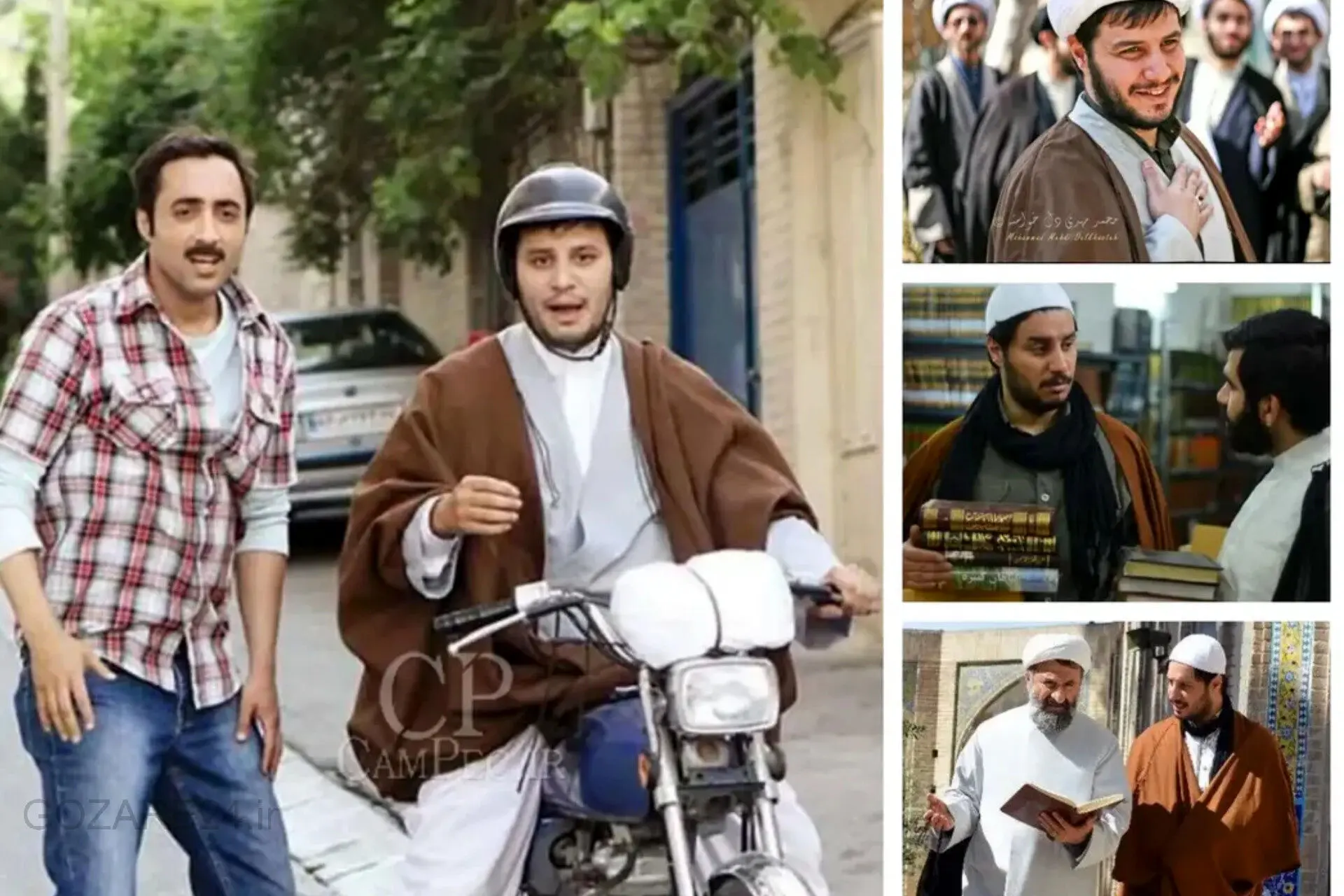 جواد عزتی رکورد دار بیشترین تعداد بازی در نقش روحانی