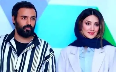 استایل شیک و امروزی سامان صفاری و هوژان در اکران سریال ناریا + تصاویر جذاب و جدید