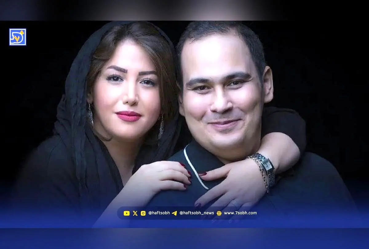 تصویر غمزده همسر وفادار رضا داودنژاد در مراسم تشییع آقای بازیگر و لحظه‌ای دیدنی از غزل بدیعی