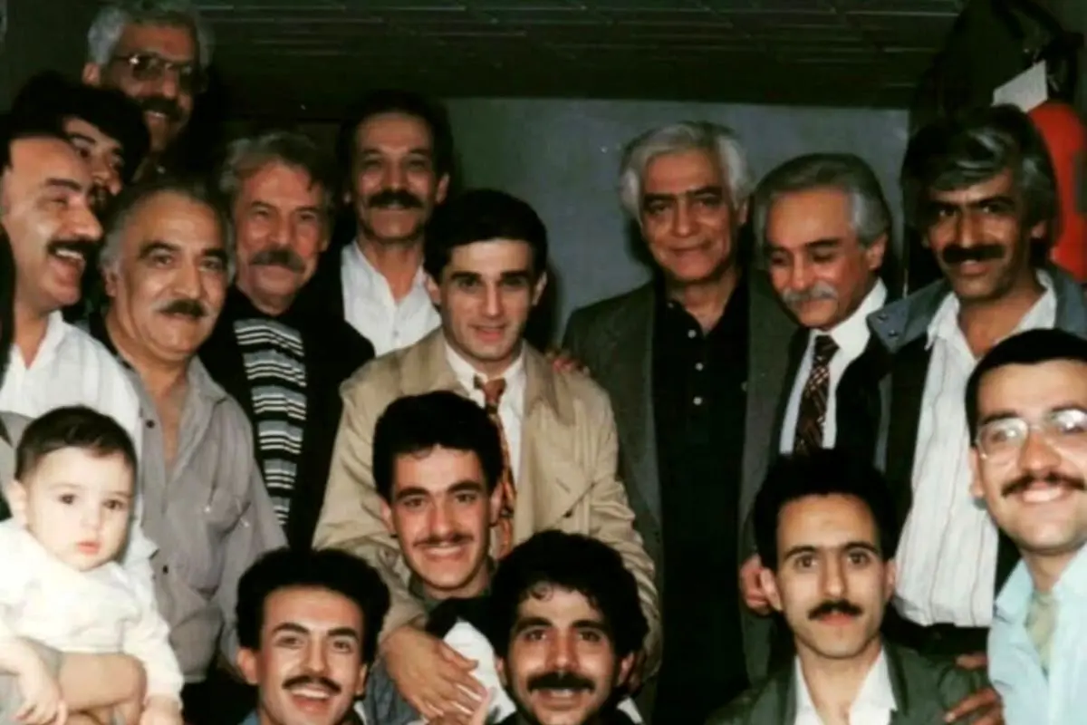 عکس قدیمی از هنرمندان محبوب سینما و تلویزیون ایران در دورهمی تاریخی و خاطرهانگیز
