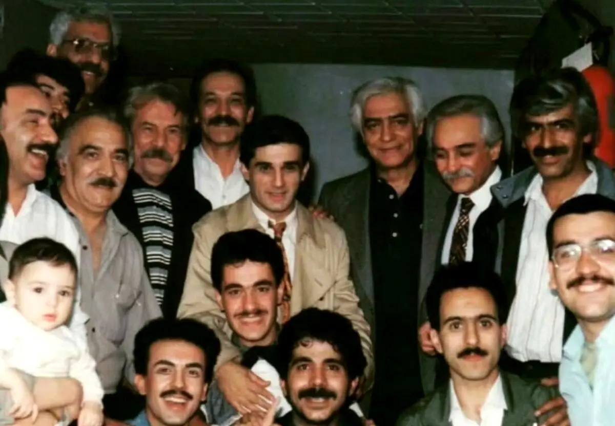 عکس قدیمی از هنرمندان محبوب سینما و تلویزیون ایران در دورهمی تاریخی و خاطره‌انگیز