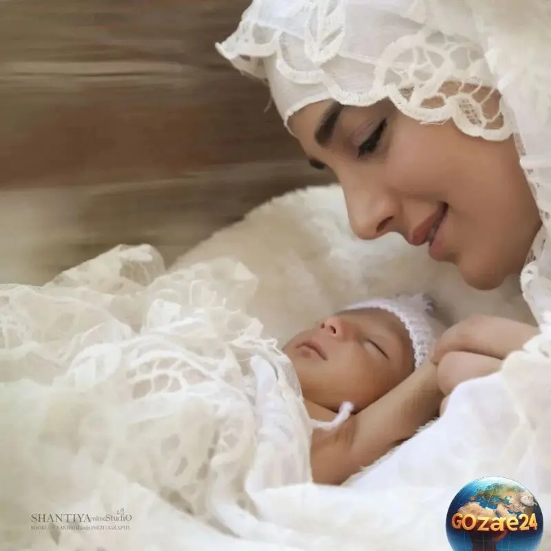 رونمایی از سیسمونی بامزه نوزاد ستاره سادات قطبی + عکس‌های دیدنی و جزئیات جذاب