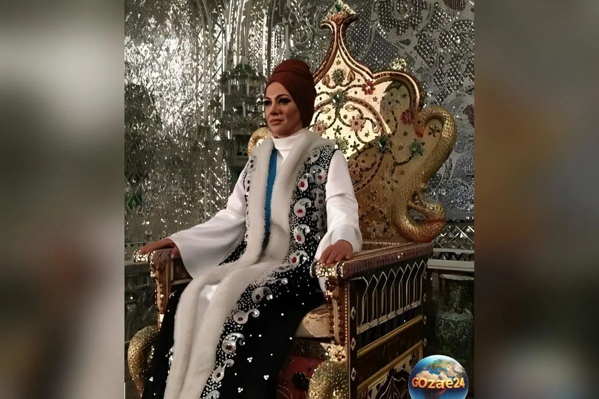 خلاقیت بی‌نظیر ساغر عزیزی در طراحی داخلی هتل شاهانه اربیل عراق با نمادهای ارسی و سنگ‌های نفیس