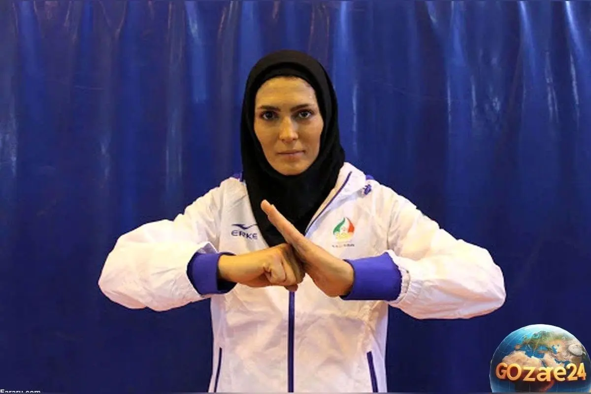 امضای هنری و منحصربه‌فرد الهه منصوریان قهرمان ووشو در جشن 20 سالگی این ورزش + عکس