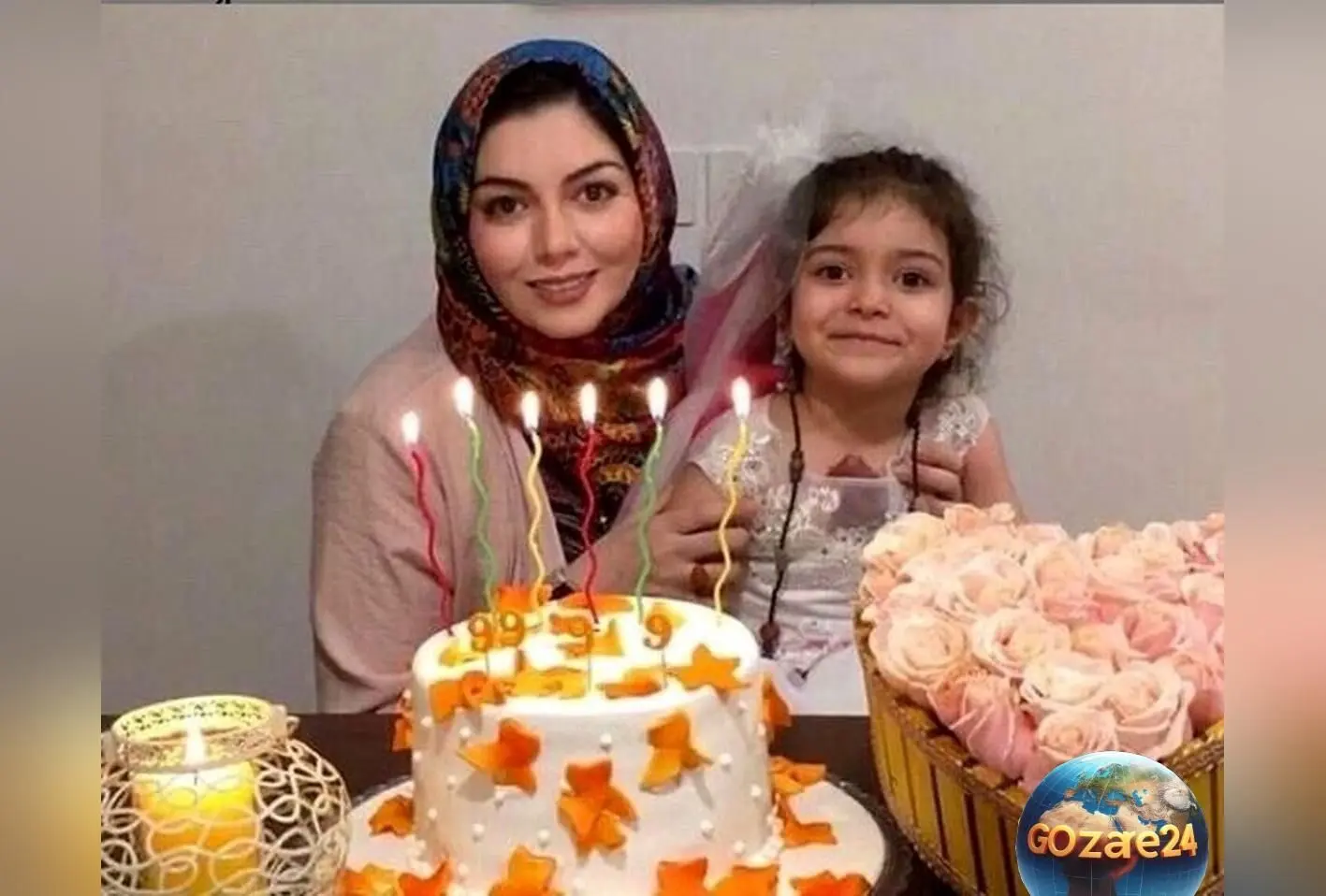 عکس و لحظه‌های خاص آزاده نامداری و دخترش گندم در دشت لاله‌های بهاری؛ لحظاتی که حسرت دیدن مادر را در دل کوچک گندم بر جای می‌گذارد