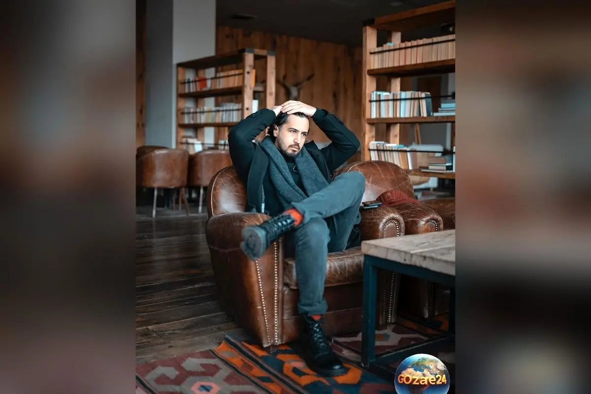 تصاویر لوکس و مدرن از خانه اجاره‌ای استخردار و شاهانه مهرداد صدیقیان با طراحی دلنشین و کتابخانه پر از کتاب