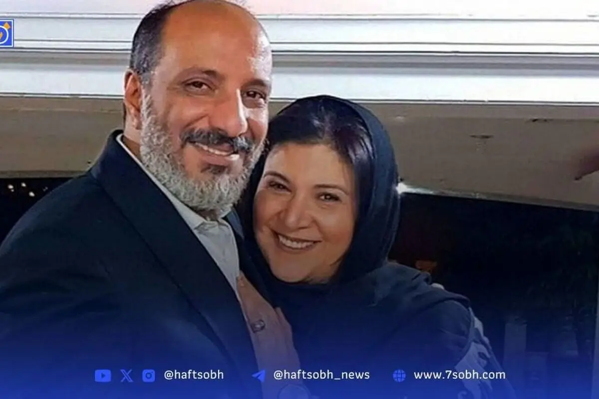 دیدار جذاب ریما رامین‌فر و امیر جعفری با سرمربی استقلال در کنار تیم قبل از سفر به مسابقات