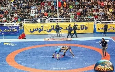 تصاویر و ویدیوهای شوکه‌کننده از بی‌نظمی و تخریب در سالن هفت تیر؛ تشک کشتی به زباله‌دانی تبدیل شد و واکنش تند علیرضا دبیر