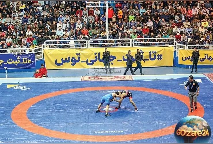 تصاویر و ویدیوهای شوکه‌کننده از بی‌نظمی و تخریب در سالن هفت تیر؛ تشک کشتی به زباله‌دانی تبدیل شد و واکنش تند علیرضا دبیر