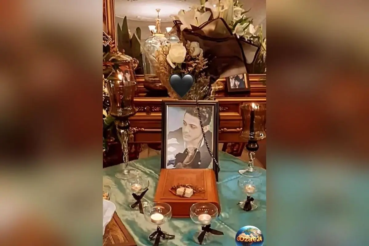 نسرین مقانلو در سالگرد درگذشت پسرش ارشیا میز عزای تزیین شده با گل، شمع و غذاهای شاهانه را به اشتراک گذاشت + متن جگرسوز و تلخ