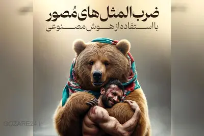 این تصاویر عجیب ضرب‌المثل‌های معروف فارسی هستن؛ می‌تونی همه رو حدس بزنی؟