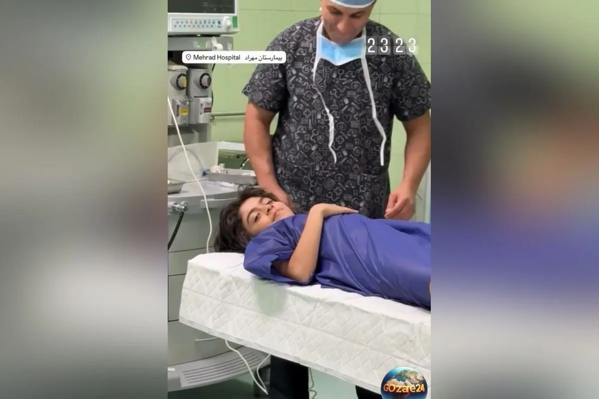 رایان سرلک، نماد پسر قوی و ادب‌دوست ایرانی در لحظه ورود به اتاق عمل + فیلم برگزیده