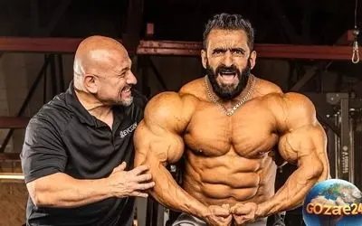 هادی چوپان با سبیل دسته دار و ظاهر جدید؛ تغییر چهره ابرمرد ایرانی و تصاویر متفاوت او