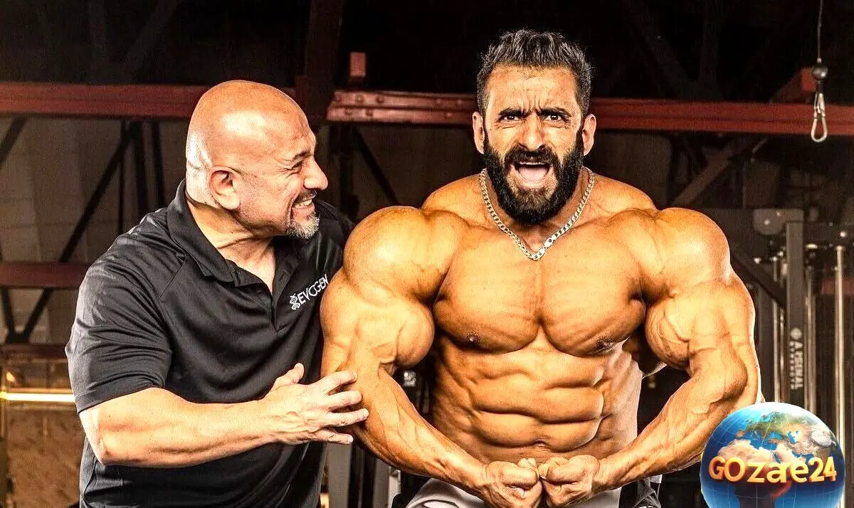 هادی چوپان با سبیل دسته دار و ظاهر جدید؛ تغییر چهره ابرمرد ایرانی و تصاویر متفاوت او