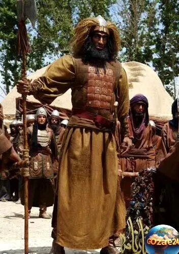 تصاویر باورنکردنی تغییر چهره حامد حدادی، ستاره بسکتبال ایرانی در قیاس با نقش غول بنی زَبدِه در سریال مختارنامه