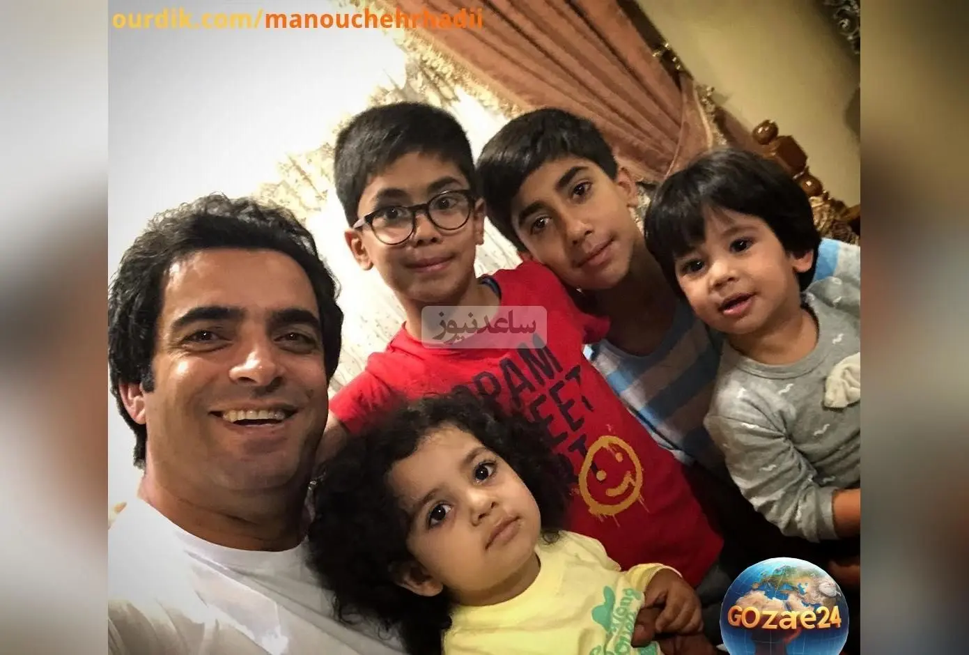 منوچهر هادی تولد سبحان هادی بازیگر سریال نیسان آبی را با پیام خاصی جشن گرفت