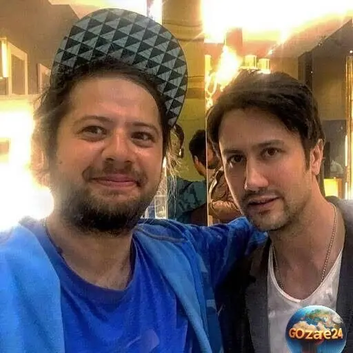 سلفی خنده‌دار شاهرخ استخری و علی صادقی؛ لحظه‌ای شاد و به یادماندنی! + عکس