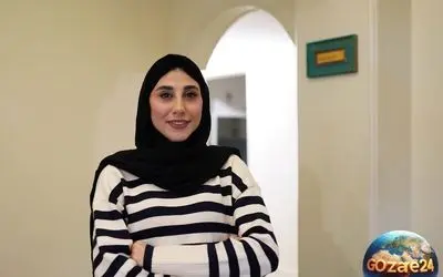 استایل کژوال ناهید کیانی در روز تابستانی در اصفهان + تصاویر شال حریر مغز پسته‌ای و کیف مارک‌دار
