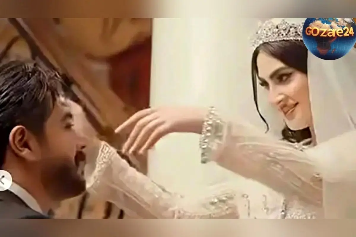 زیبا شناسی لباس عروس مریم مومن | طراحی سلطنتی، پارچه‌های لوکس و جزئیات منحصر به فرد