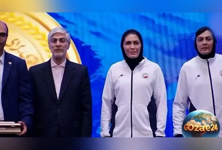 حاشیه‌سازی شهربانو منصوریان در مراسم تجلیل از مدال‌آوران ۱۴۰۲ و واکنش ناراحت‌کننده او پس از روی سن