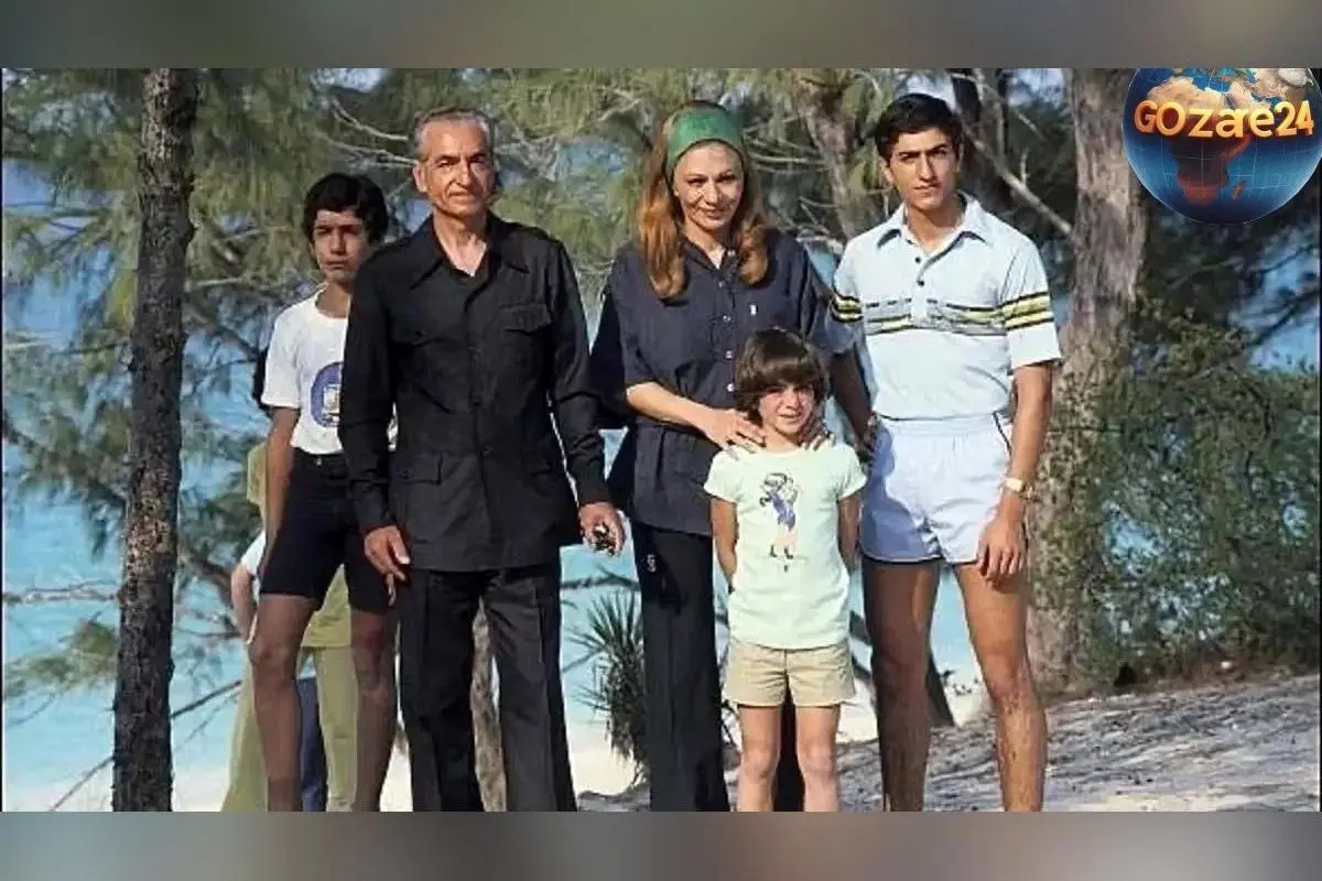 عکس نادر از سفر در زمان: فرح پهلوی در استخر نیاوران با فرزندانش در روزهای خوش گذرانی
